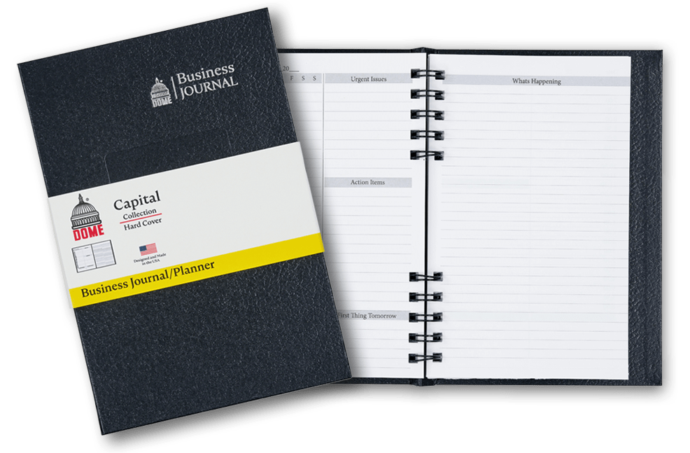 Dome personal and business journals and planners