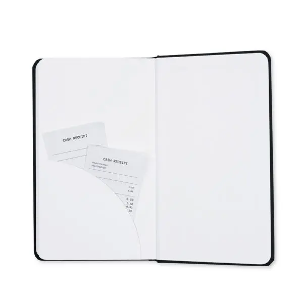 DOME Personal Journal – 5 x 8 Inch Hardcover Black Lined Journal Notebook - Image 2