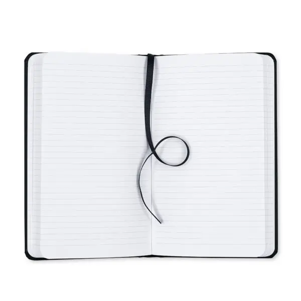 DOME Personal Journal – 5 x 8 Inch Hardcover Black Lined Journal Notebook - Image 3