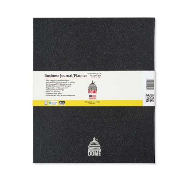 DOME Business Journal – 8 x 10 Inch Hardcover Professional Planner Notebook - Image 6