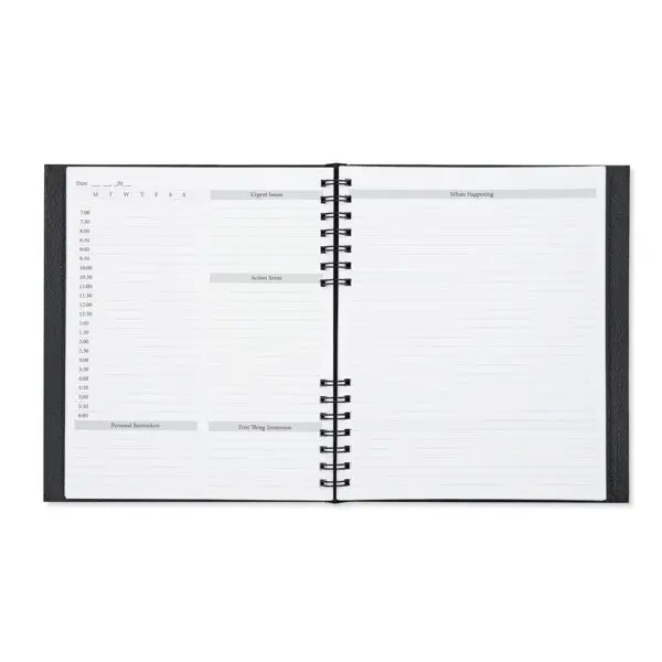 DOME Business Journal – 8 x 10 Inch Hardcover Professional Planner Notebook - Image 3