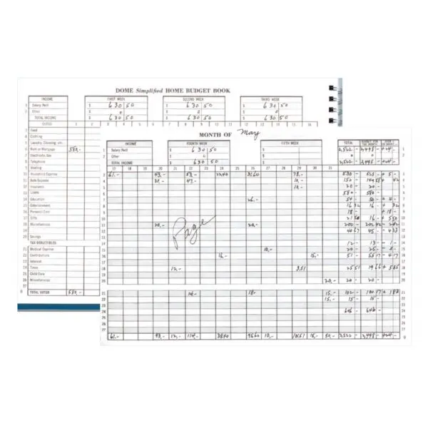 Dome Home Budget Book - Image 2