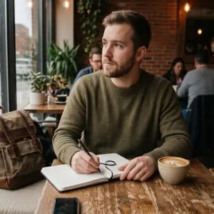Morning journaling for intentionality