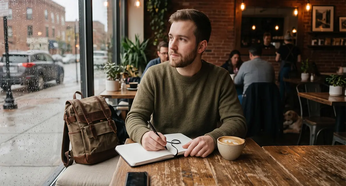 Morning journaling for intentionality
