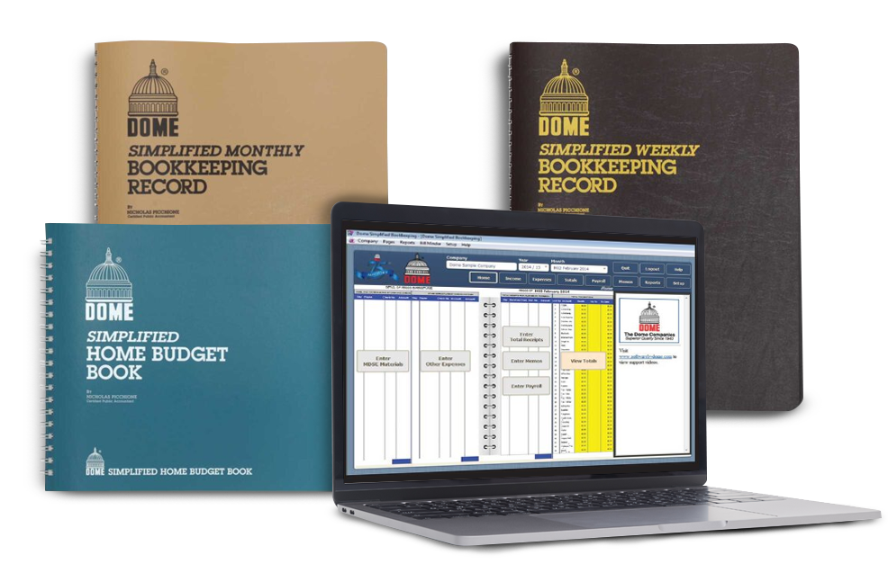 Dome Accounting and Bookkeeping products