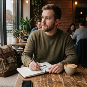 Morning journaling for intentionality